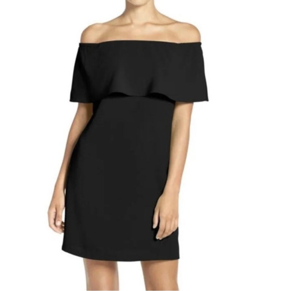Charles Henry Black Strapless Dress (LBD)